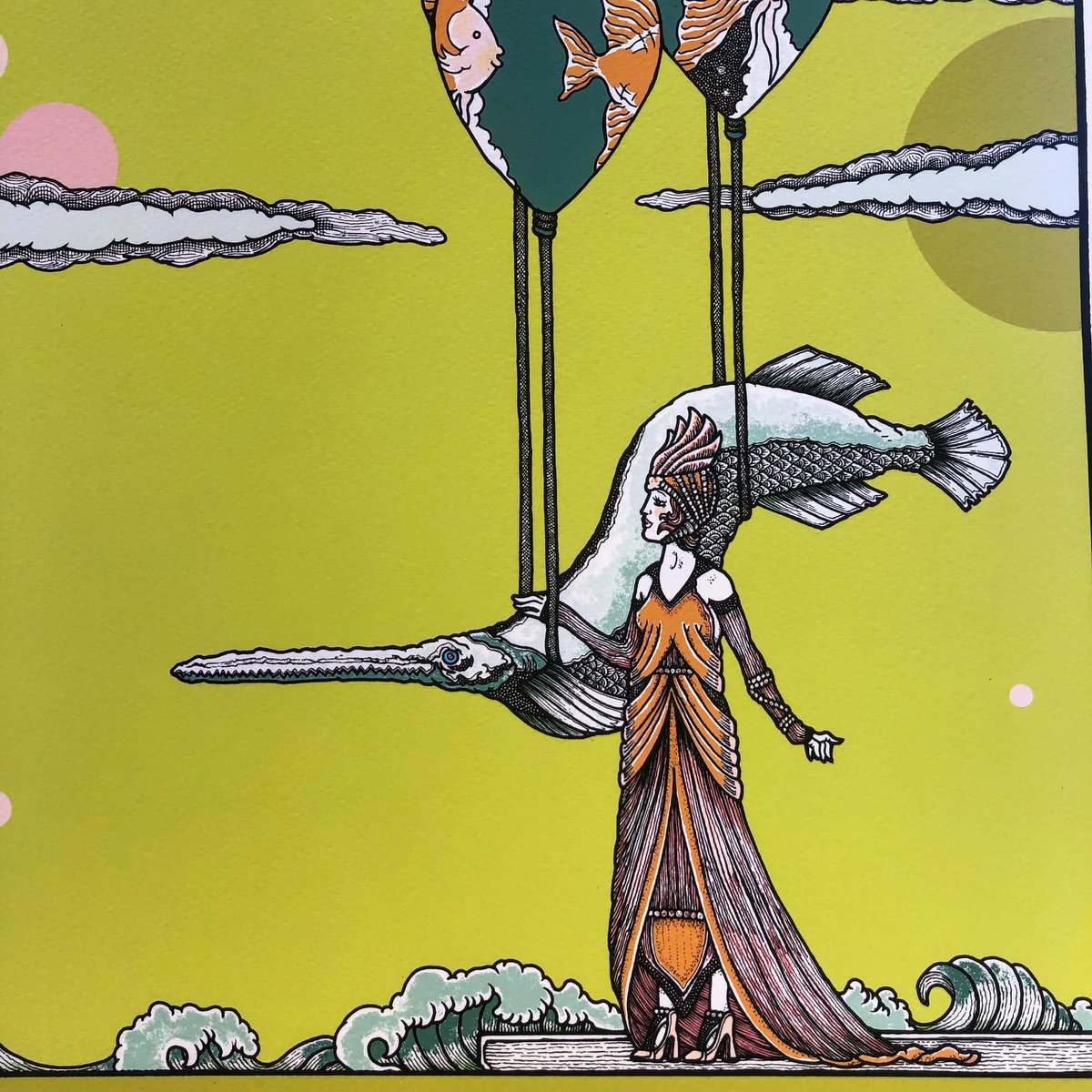 🚨20% off SALE🚨 In gallery and online through Monday. Includes all clothing, prints, &amp; original, framed art. 
Code:  STUFFING20