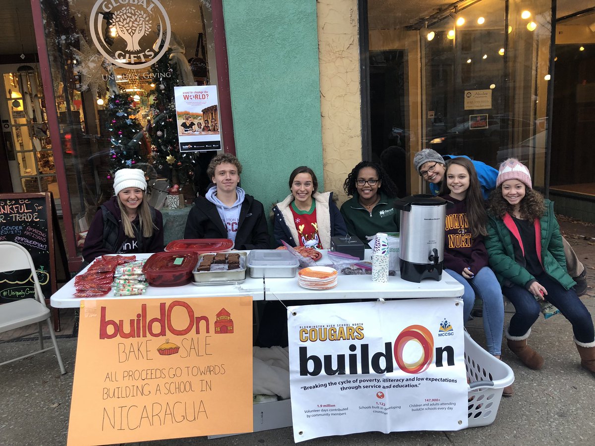 Bakesale in front of Global Gifts! Come donate!!