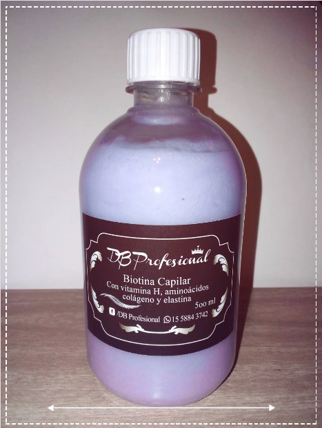 ixaya's tweet photo. Biotina Capilar
De la marca DB Profesional
De 500ml $250
(Producto de uso profesional) https://t.co/tw055bpTvm