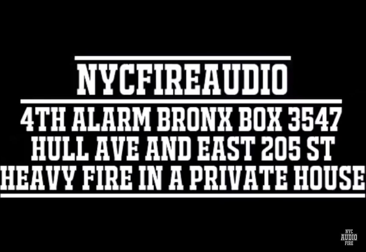 chicagofirewire's tweet photo. Fireground Audio: FDNY Battles 4 Alarm Fire in the Bronx
https://t.co/NWxv5Qk52c
#FDNY #FourAlarmFire #FiregroundAudio https://t.co/cxTtMOGcIw
