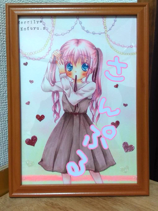 明日25日はコミティアです!新刊1種類・色紙(原画)・原画(額縁有り)・他に既刊1種とポストカードを持っていく予定です! 東6ホールの奥の方【さー50a】でお待ちしております!! #コミティア #コミティア126 #COMITIA126 #イラスト #お品書き