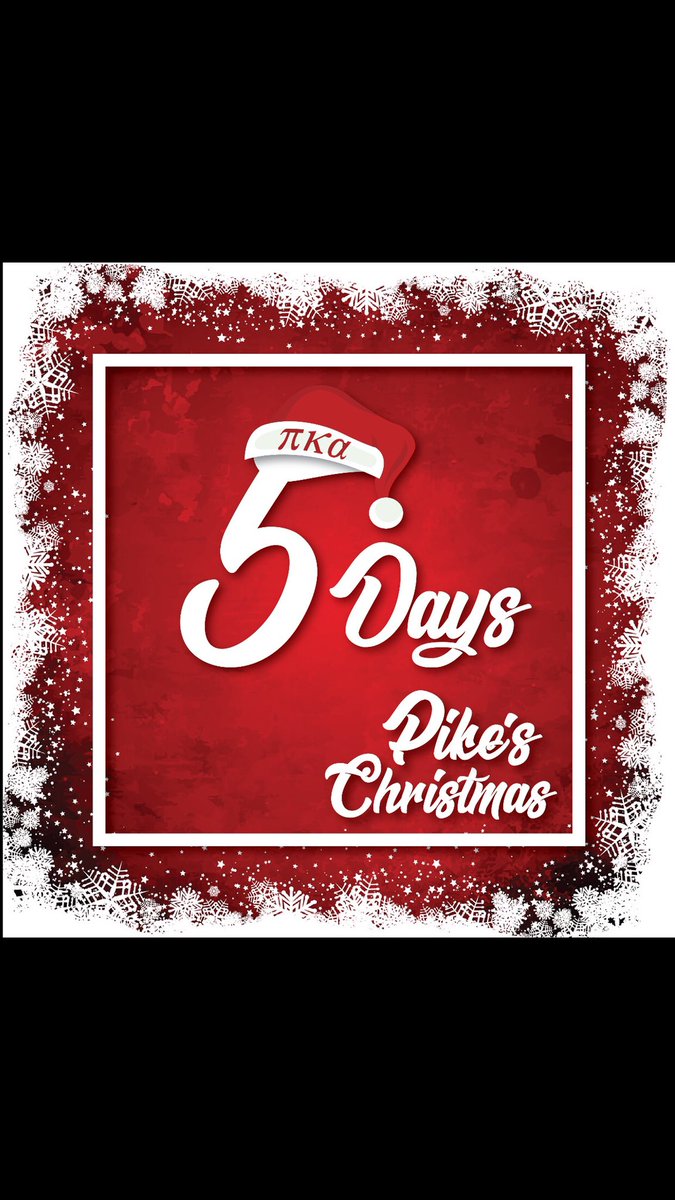 MSU_Pikes's tweet image. Only 5 more days until Pike’s Christmas! 🎅🏼