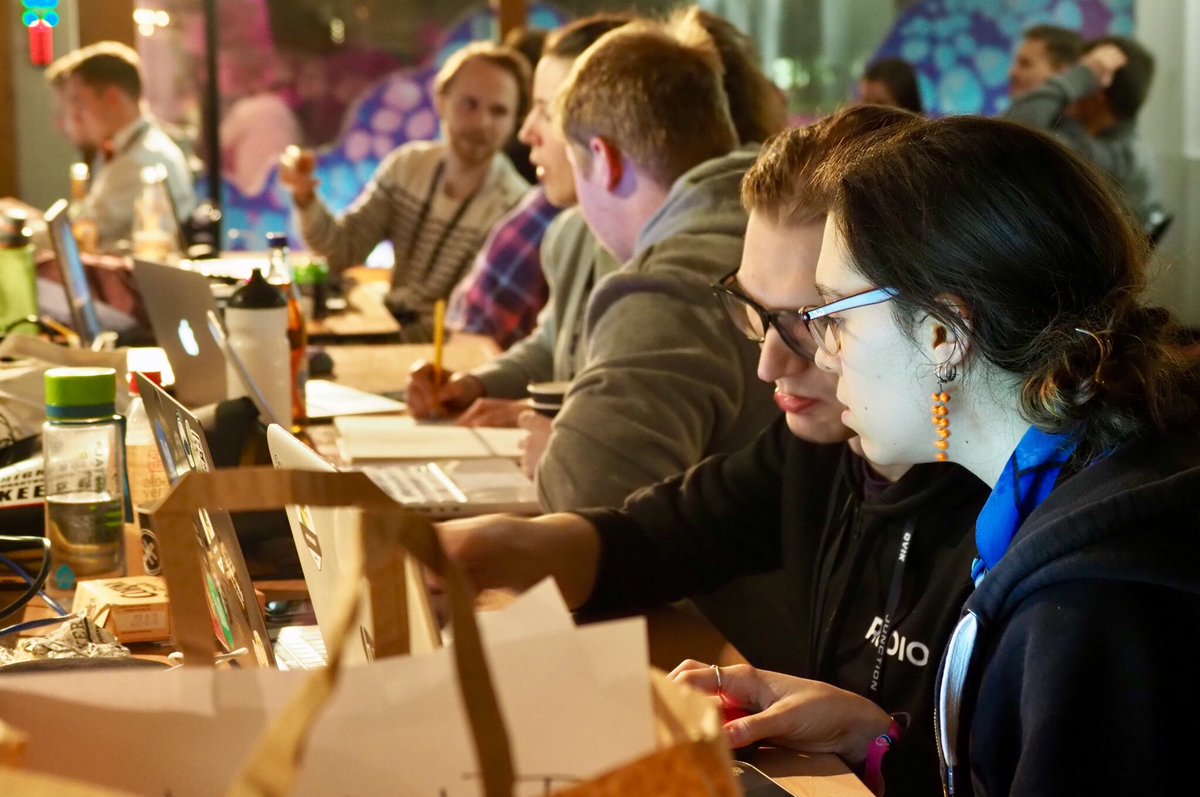 MovesenseSensor's tweet photo. Day1 #Junction2018: Astonishing 33 teams getting into something exciting with @suunto Movesense sensors. #HackTheFuture #TrackAnythingThatMoves #Focused @hackJunction https://t.co/nFvfCKbVsX