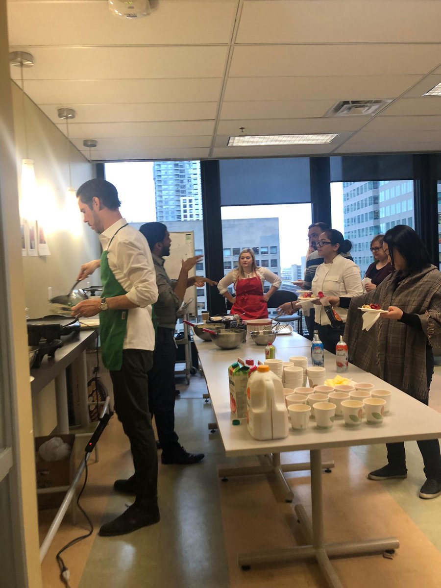 Amarasooriya's tweet photo. No better way to end the week than with the Kick-Off Breakfast for our #UnitedWay Campaign! Future Ready, HOJ, and FIT teams are united in supporting this fantastic cause. Thank you to our amazing pancake chefs for all your help!
#Unignorable #MakingADifference

@LindaMacKay_YYZ https://t.co/PwX3EMiLXC