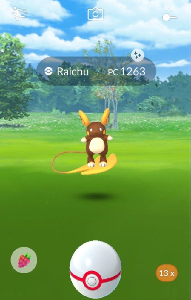 Alolan Raichu Pokemon Trade Go