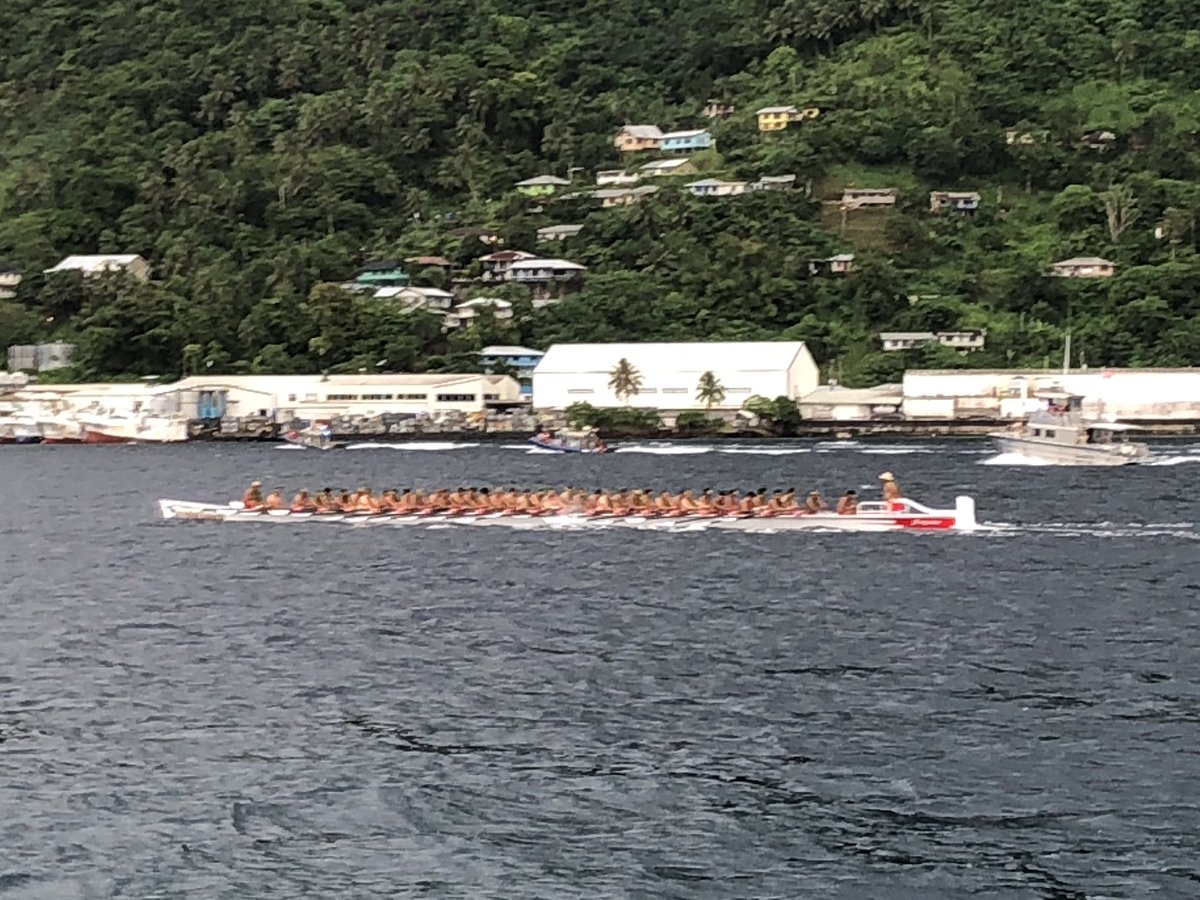 @SHSInvenTeam @shs_robotics first day in American Samoa canoe race and meeting the National marine sanctuary staff. <a href="/SJSHSPanthers/">Stockbridge Jr/Sr High School</a> <a href="/crossbraining/">CrossBraining</a> <a href="/matecenter/">MATE ROV Competition | MATE II</a> <a href="/wilxTV/">WILX News 10</a> <a href="/StockCommNews/">Stockbridge Community News</a> <a href="/ThunderBayNMS/">Thunder Bay NMS</a>