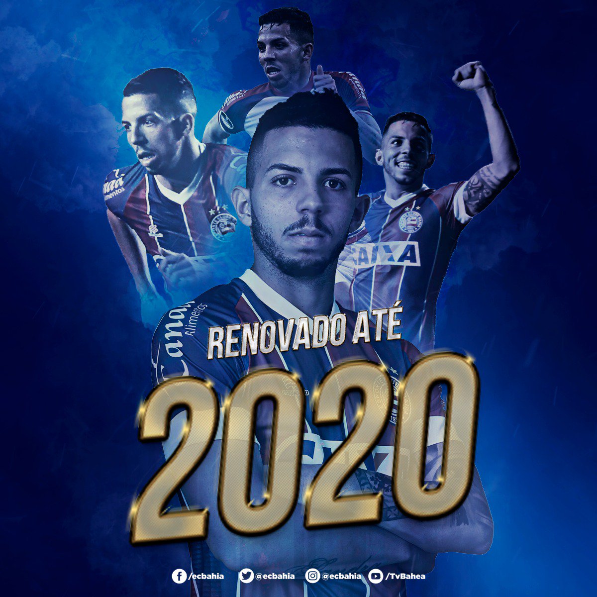 FREDCHAMECHAME's tweet photo. Alô, torcedor do @ECBahia , aprovadas as renovações de Edigar Junio e Flávio até 2020? https://t.co/t4QrT87Mcu