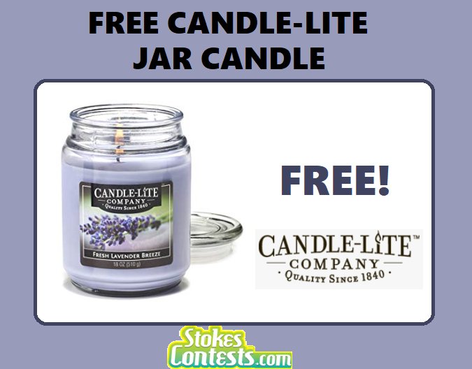 StokesUSFreebie's tweet photo. 🔥TODAY ONLY!🔥FREE Candle-Lite Jar Candle🕯️!! CLICK HERE▶️▶️ https://t.co/sdOeF6MY4E #free #freebies #freestuff #freebiefriday #freestufffridays #candle #candlelite #freecandles https://t.co/TdPZOmpfZN