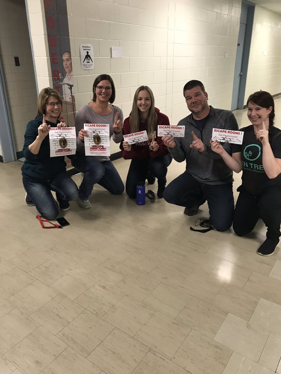 PACarlton's tweet image. Escape room was great once science  caught up!! #teammath