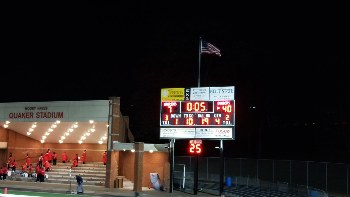 MrGoodine's tweet photo. 40 to 7. Congratulations Kenston Bombers. State bound. https://t.co/s1Oau04pmg