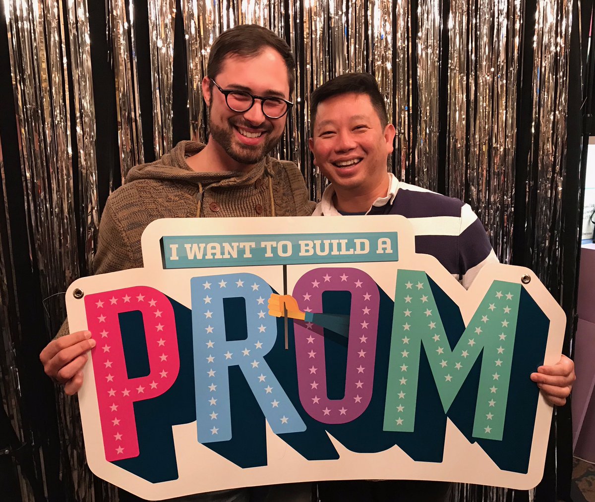 NAEmmanuele's tweet photo. As educators, we want to #BuildaProm where all are welcome and can celebrate who they are and who they will become. #ThePromMusical @ThePromMusical 🌈 https://t.co/iKwefmwqpG