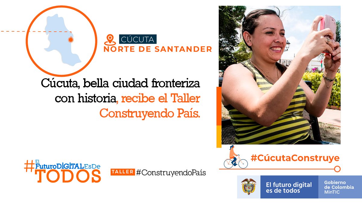 CompuParaEducar's tweet photo. ¡Amigos de Norte de Santander! En Cúcuta, todo está listo para continuar #ConstruyendoPaís. Estamos presentes respondiendo las preguntas en materia TIC. #ElFuturoDigitalEsDeTodos. #CúcutaConstruye #ConstruyendoPaís. https://t.co/AAvDgrrXWQ