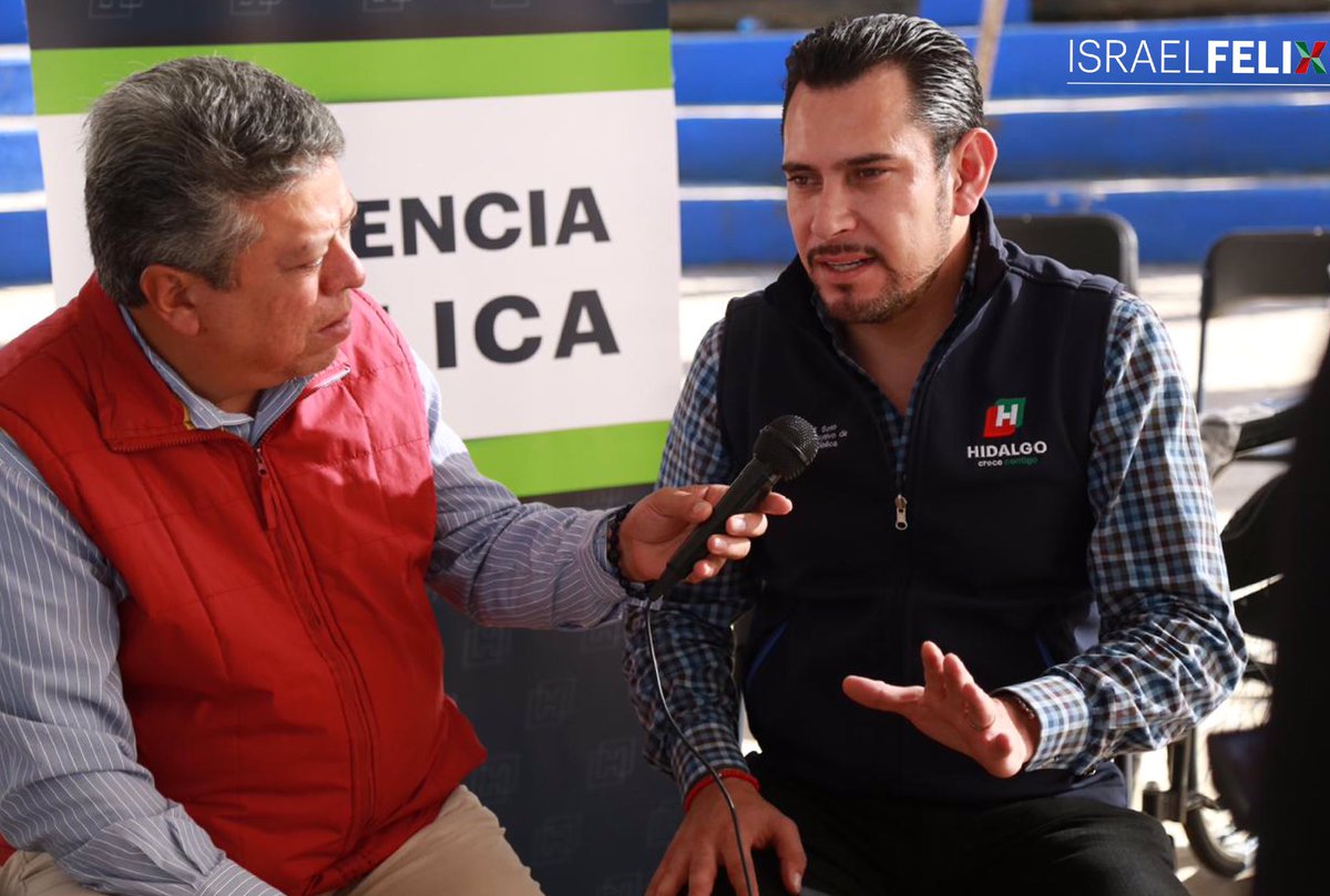 Israelfelixs's tweet photo. Le agradezco la entrevista a Juan Manuel Lagunes de canal 2e #Huejutla. Estamos llegando a todos los rincones de #Hidalgo con las audiencias públicas telefónicas. Ustedes pónganse en contacto vía telefónica y yo personalmente los atiendo. https://t.co/pOOUWc2SUk