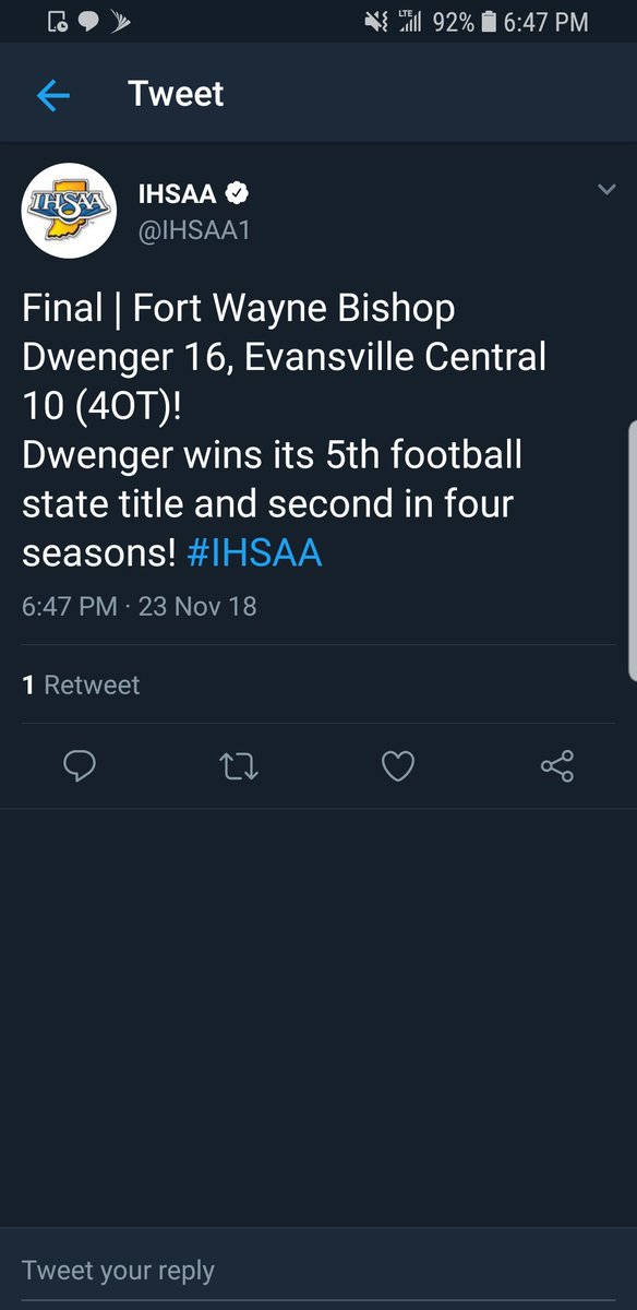 Great Job Saints.  A 4OT Thiller!!