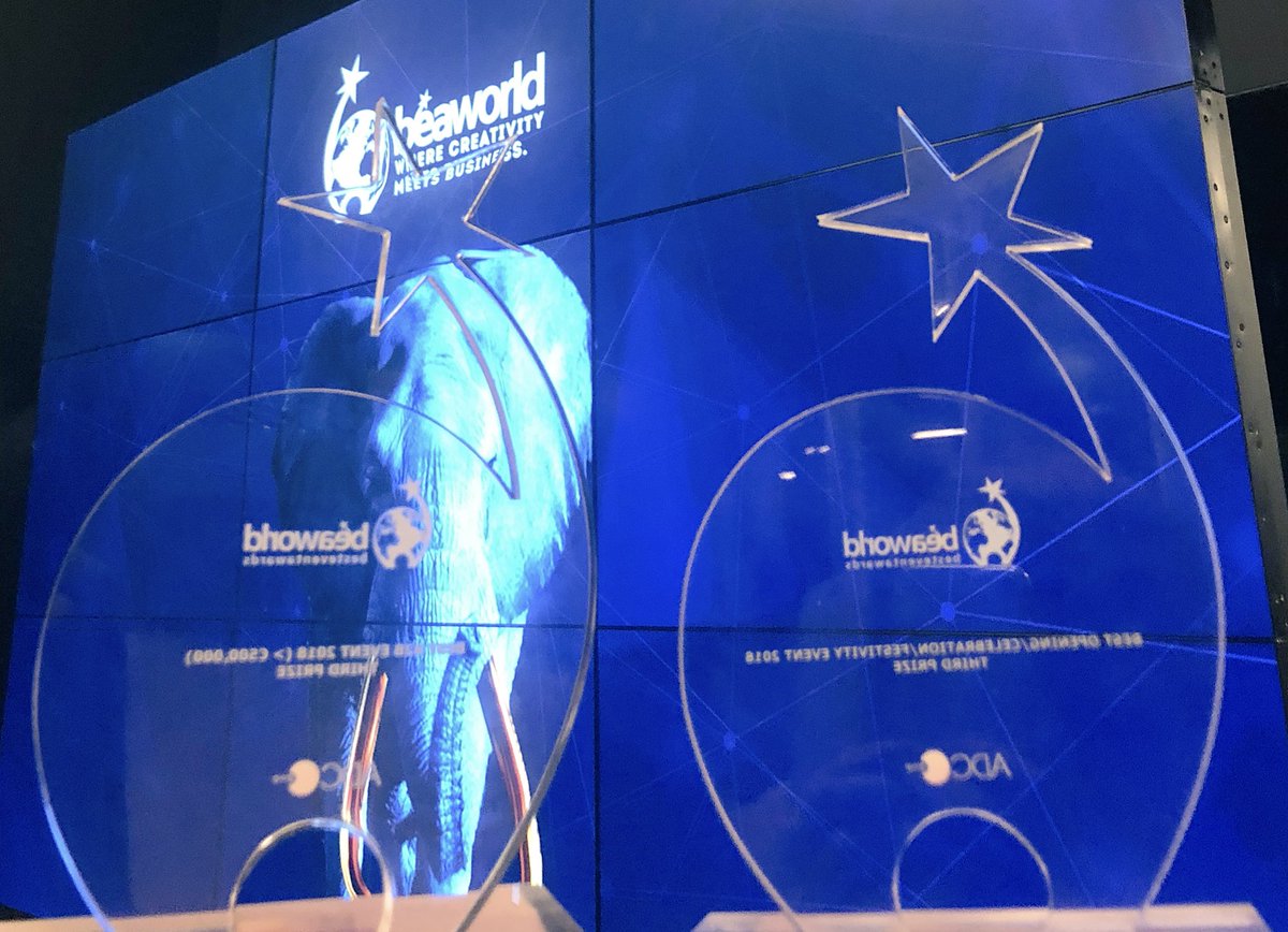 Trots op twee bronzen BEA Awards! Gefeliciteerd @XsagaNu , <a href="/cruijffarena/">Johan Cruijff ArenA</a> en <a href="/gem_groningen/">Gemeente Groningen</a> met jullie prijs! En dank aan iedereen die ons gesupport heeft! #CBvNL #beaworldfestival