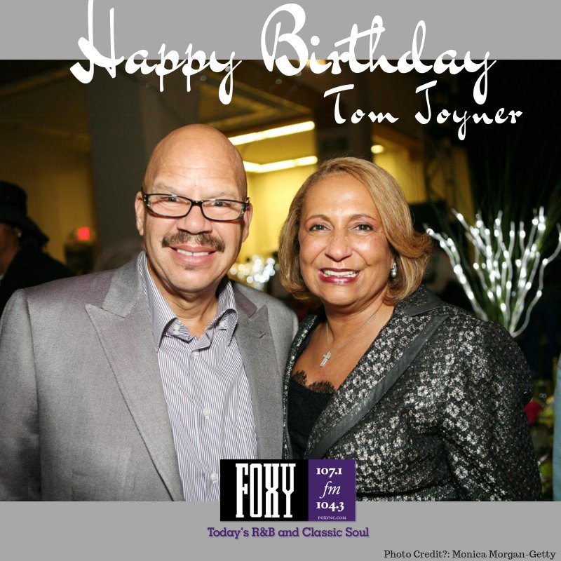 Happy Birthday To THE FLYJOCK Tom Joyner!! ( )     