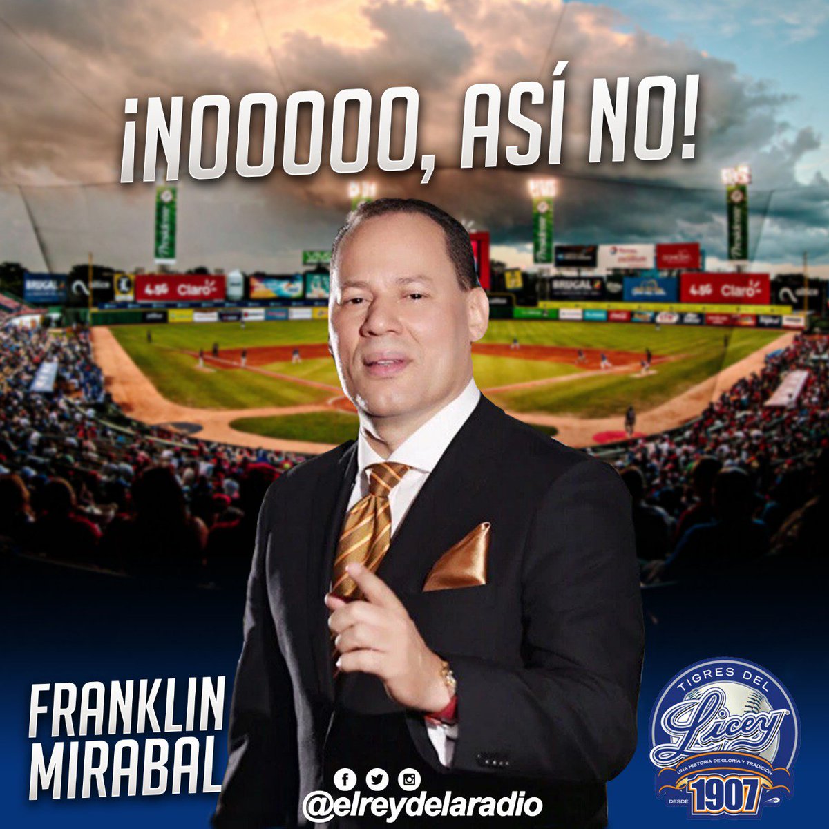 Elreydelaradio's tweet photo. Sin exagerar...
Esta Frase ha sido "Coreada" en más de 50 emisoras...
¡Nooooo, Así No!.
#Las40Frases https://t.co/W5367iyUaJ