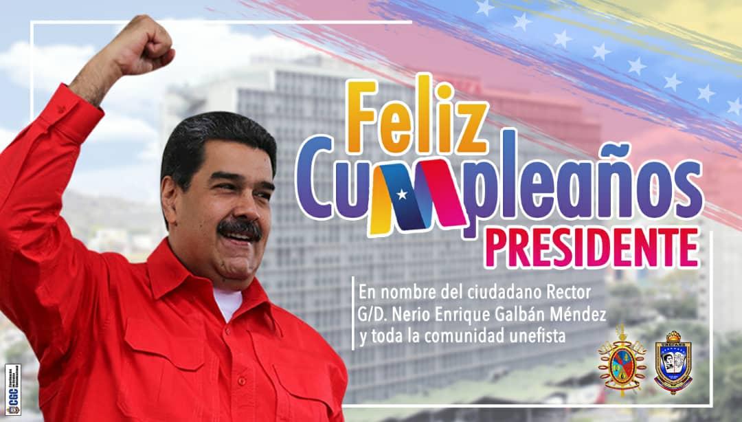 Unefa_ExTovar's tweet photo. La gran familia de la @Unefa_ExTovar #NucleoMerida le desea un #FelizCumpleañosNicolas que Dios lo bendiga Presidente @NicolasMaduro @Neriogalban1 @Nucleo_Trujillo @Nucleo_Tachira @VrrAndes @Coord_ExTovar https://t.co/zJ8JvAEIIa