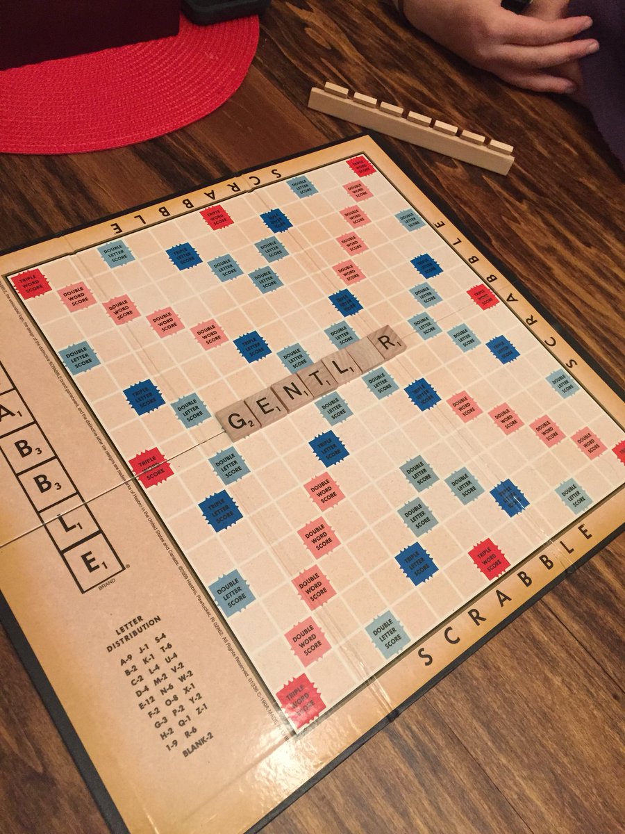 aubieisausome's tweet photo. And he played all his letters on the first play. #scrabblechamp #boardgames #FamilyThanksgiving https://t.co/mMKtwQoNlF