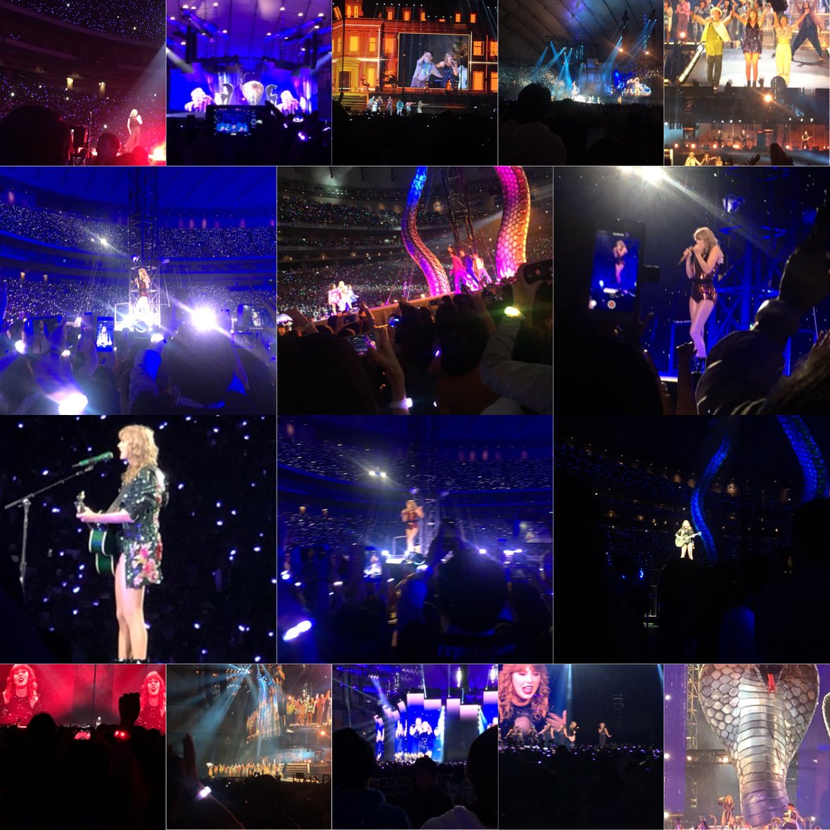 EllieTSwift's tweet photo. 本当に最高の2日間をありがとう
#taylorswift #reputationStadiumTourTOKYO 
#テイラースウィフト https://t.co/InMnDltNv0