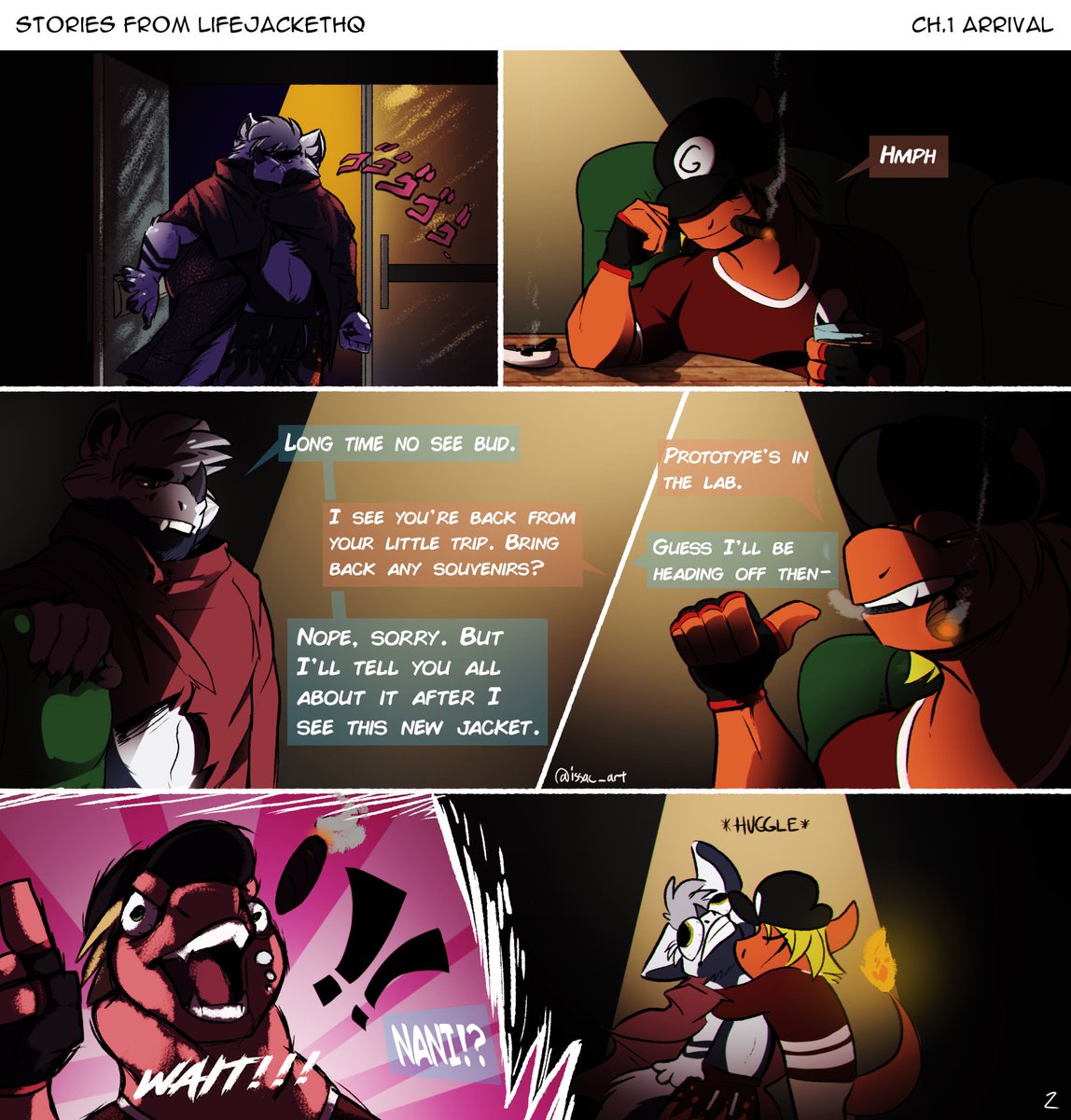 Ryker_TM's tweet photo. Page two is finally here! @BetaEtaDelota @Grantjoey456 

#LifeJacketHQ #lifejacketsquad  #furry #comic https://t.co/3Rd2Dir8Iz