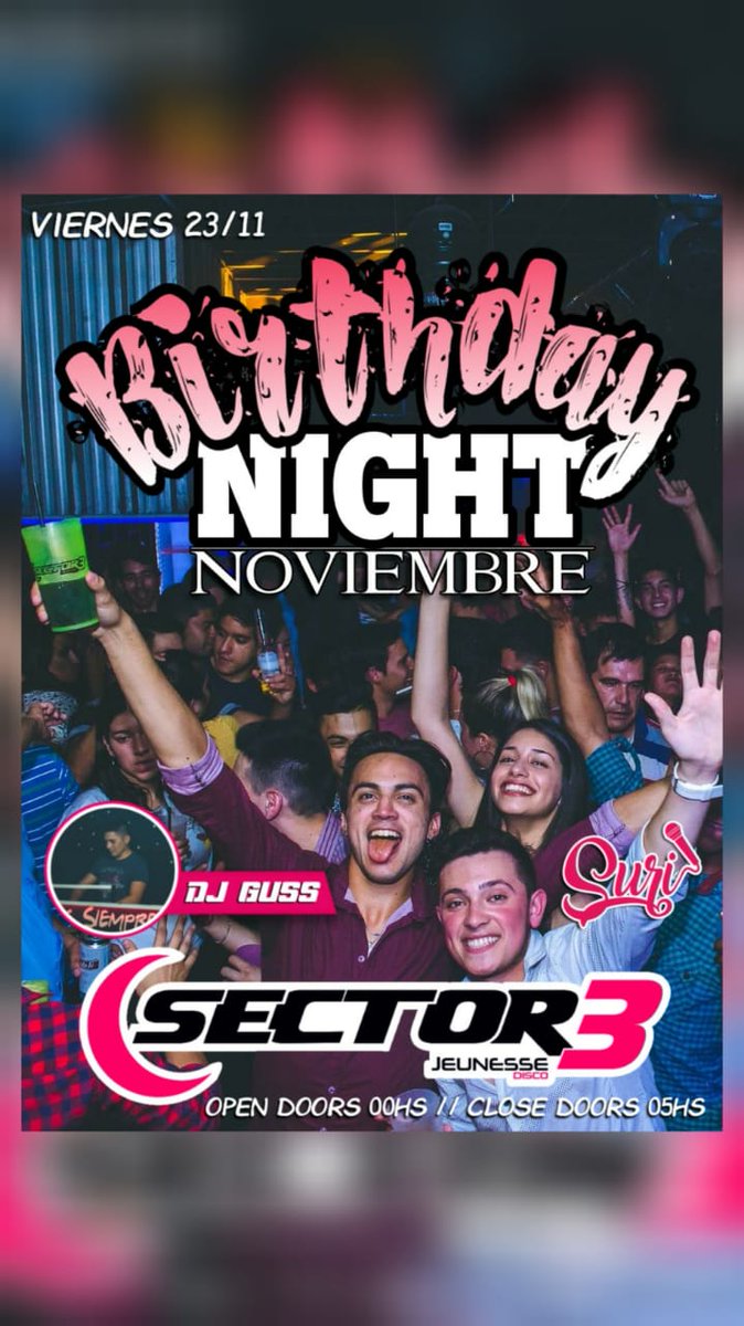 Flurin_Tomas's tweet photo. โ ๏ธ VIERNES 23/11 ๐
๐ Hoy se sectorea como nunca, al frรญo ni cabida!ยก ๐ฅ๐ฃ #SomosFiesta #SectorNoFalla https://t.co/h7hTXKryp0