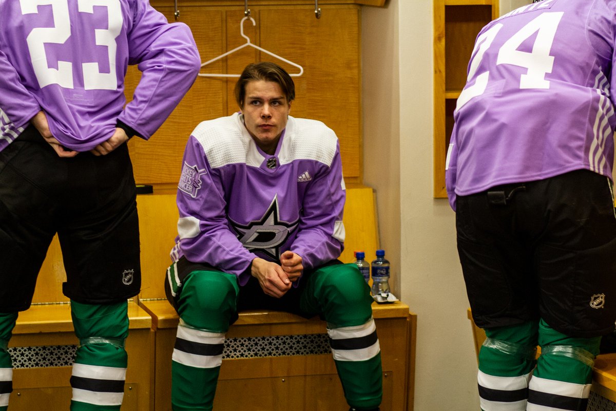 purple dallas stars jersey