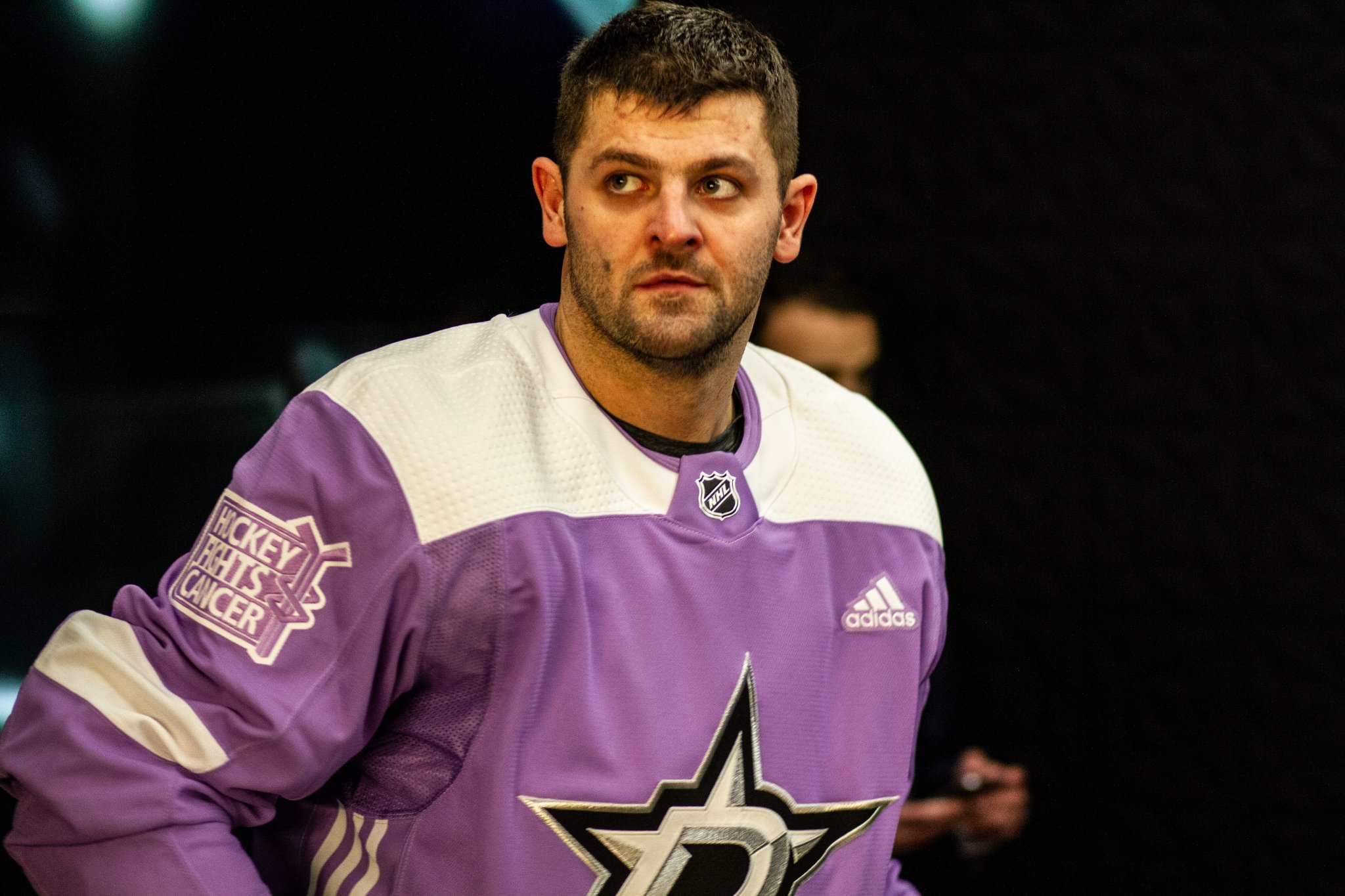 purple dallas stars jersey