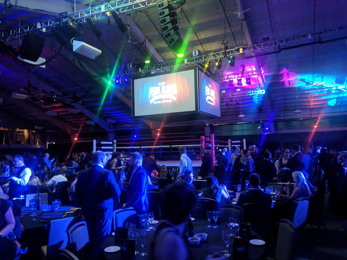 shane__antonio's tweet photo. The @PearlGloves team have done it again!! Things are shaping up well for a great night of boxing to support the fight against MS. #NoGrit #NoPearl https://t.co/SohqjhbsSa