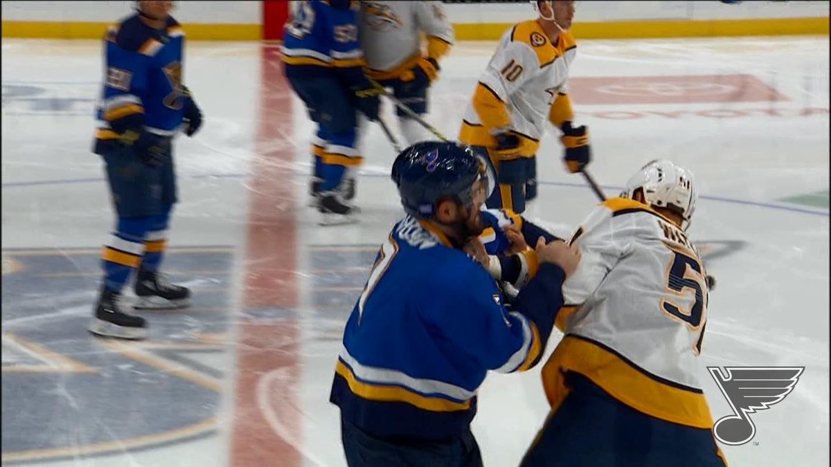 Not even two seconds in... #stlblues