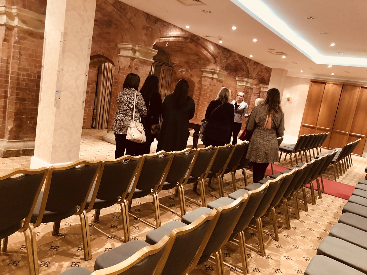 GemmieGemma's tweet photo. @HallmarkHotels @WelcombeSpa did us proud tonight! Mixed agent FAM trip with lots of lovely people! Rachel and I enjoyed the evening! #showround #privatedinner #ghostwalk #wine #happyfriday thank you for coming ๐ฅ https://t.co/GM8PGiHUdk