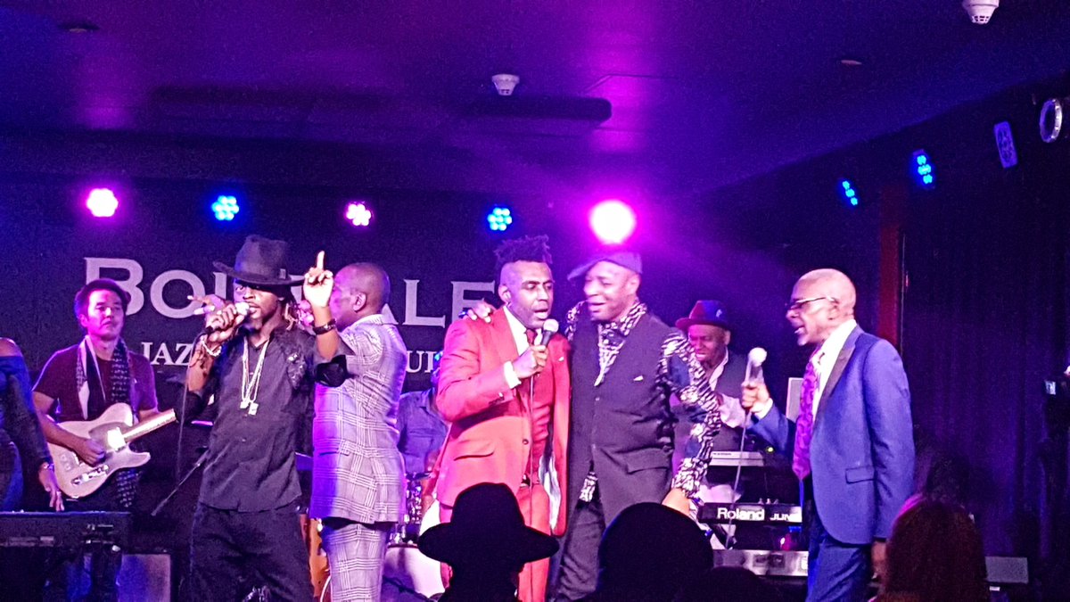 npcpac's tweet photo. @reeldealband @Boisdale Brilliant show from all of the Artists. Vibes were fantastic.  True legends! 👏🏾👏🏾👌🏾 https://t.co/YPJteiaSMt