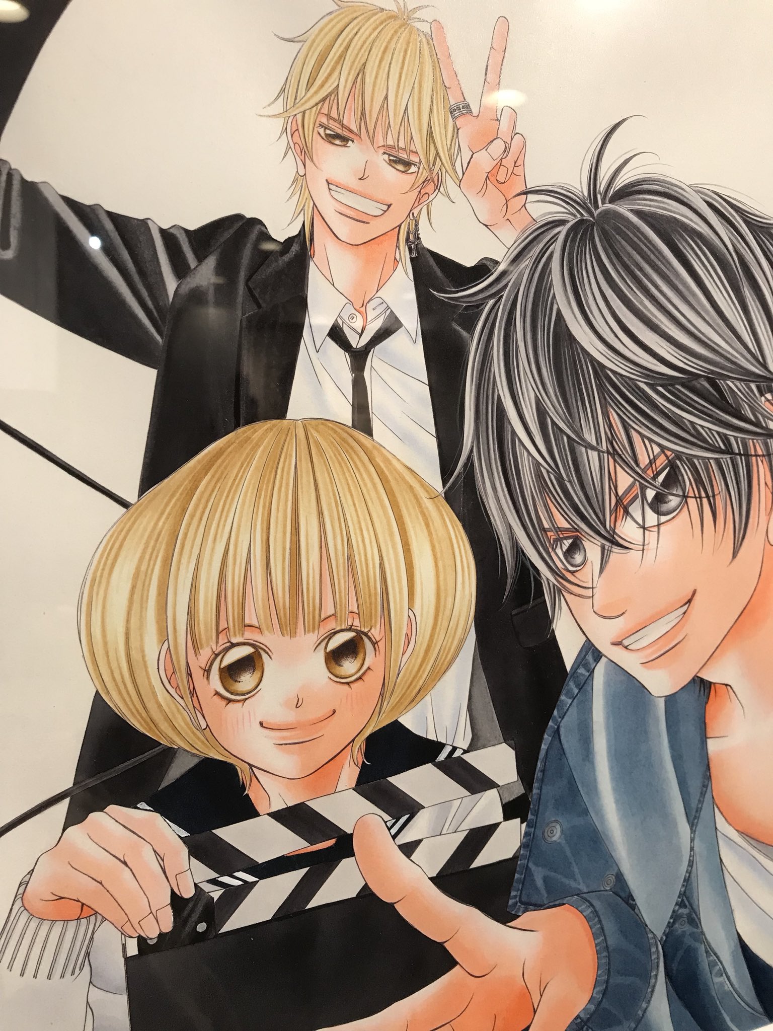 チーズ 編集部 1月号 増刊 プレミアチーズ 発売中 撮影okなので こんな感じに接写も 新人さん 投稿者さんは勉強のためにもぜひ 青木琴美原画展 青木琴美th カノジョは嘘を愛しすぎてる カノ嘘 アキ マッシュ 瞬 心也 T Co