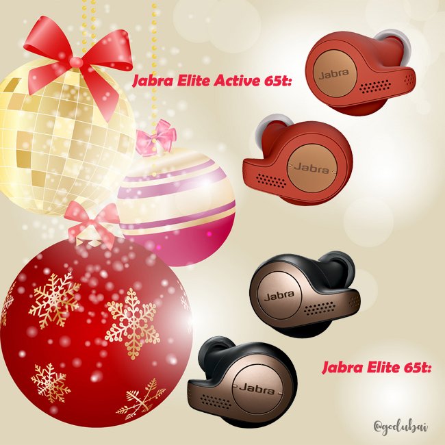 GoDubaicom's tweet photo. Christmas Gift Guide from Jabra!
#jabra #jabraaelitective65t #jabraelite65t #jabramove #christmasgift #christmas #christmasseason #giftideas #giftguide #santaclaus #festiveseason #godubai
https://t.co/cpIxzhmBPe https://t.co/s443vVNzCm