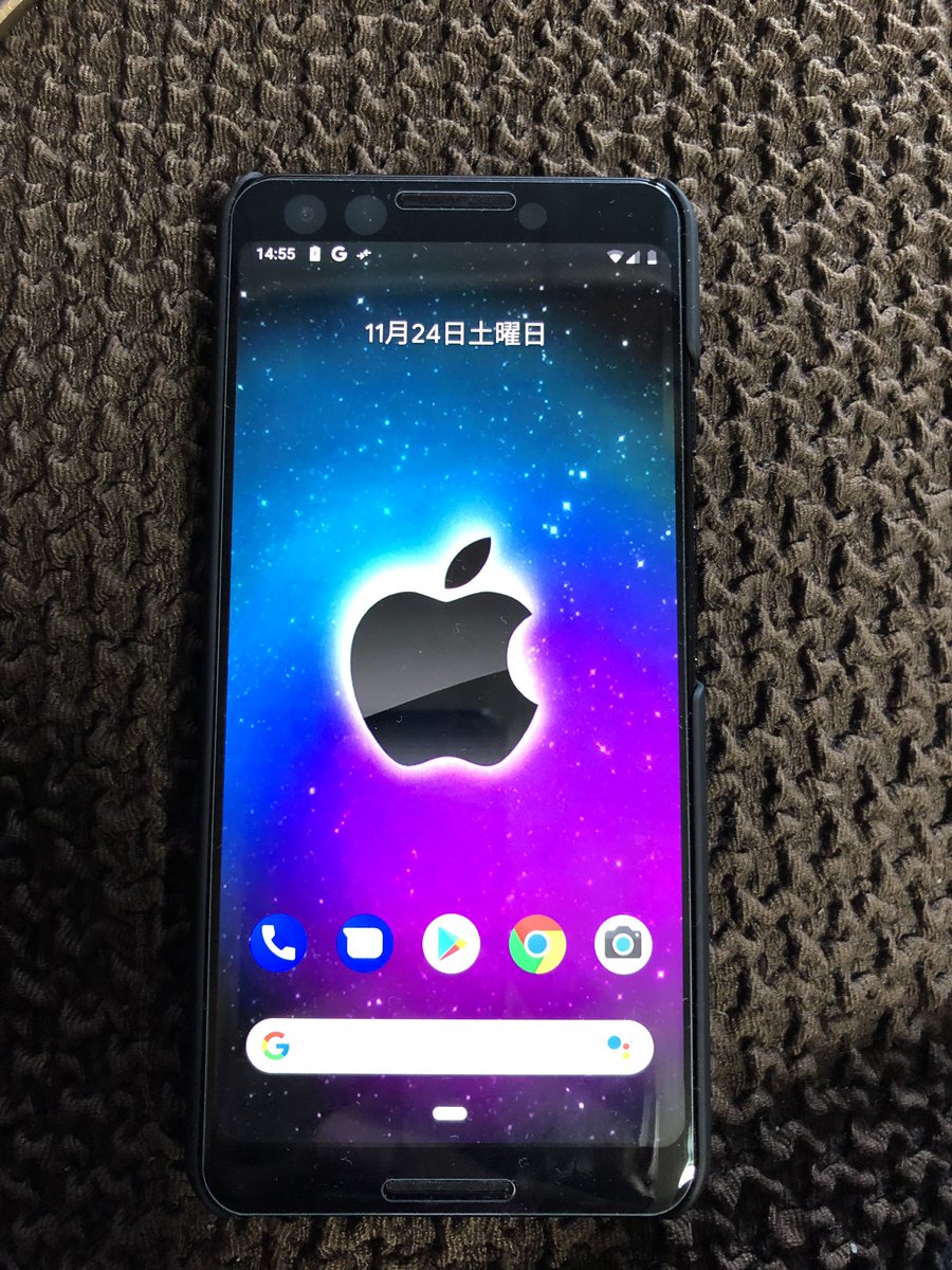 Yasui Toshiaki V Twitter Android の新しいスマホpixel3 が面白そうなので買ってみました 今まで使っていたiphoneのデータを直接転送できるようなのでやってみました 壁紙まで転送されて Androidがiphone化されてしまった 一番右のnexus5xみたいにする予定です