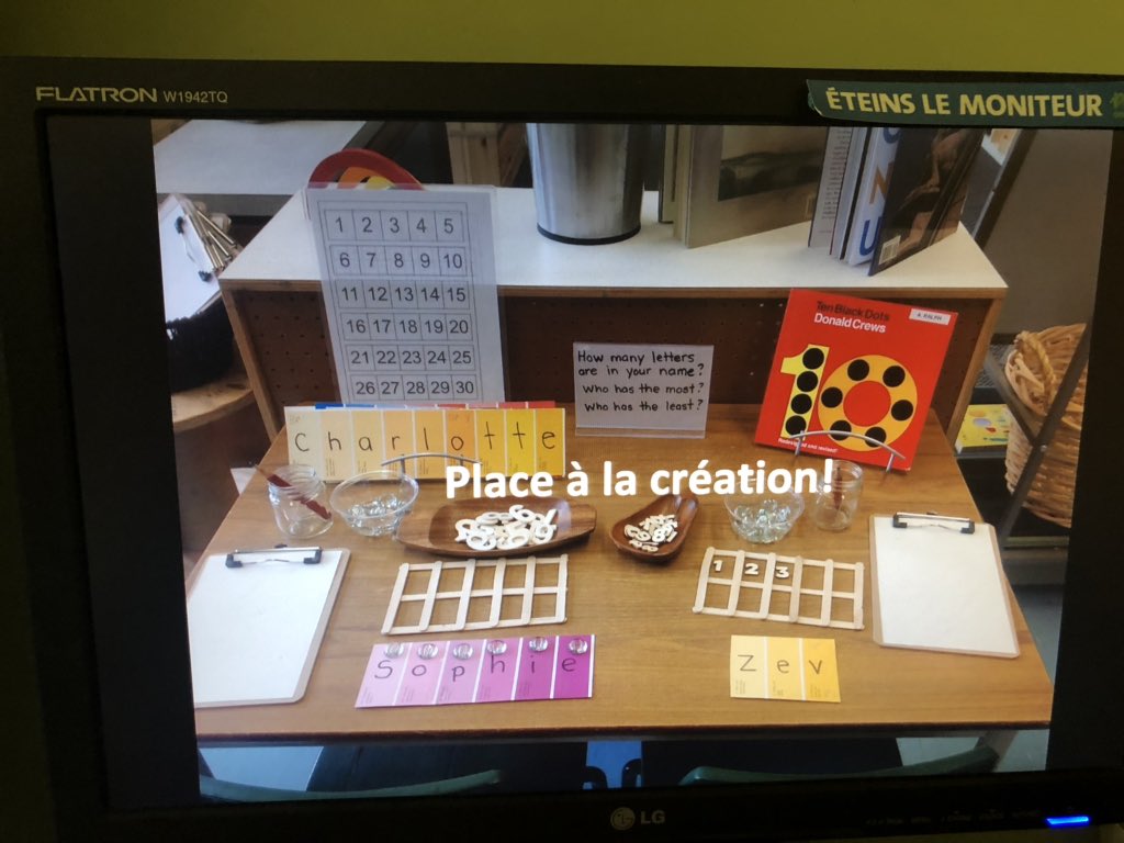 TMorinkovacevic's tweet photo. Quelle belle journée d’apprentissage en numératie au cycle préparatoire!! Les tables de provocation au service des mathématiques! #jpcepeo #collabcepeo @Ottawacepeo @EEPCiteJeunesse 
Merci à Mmes Lise et Véronique, agentes de la petite enfance au CEPEO. https://t.co/CI8tbO6nAc
