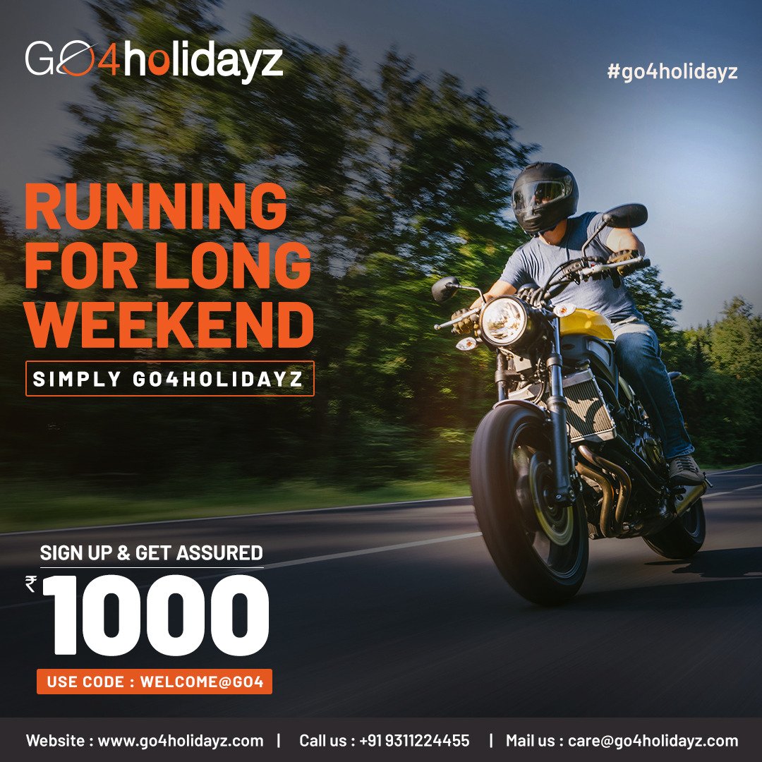 go4holidayz's tweet photo. Running For Long Weekend #Go4holidayz #biking #India #entertainment #Travel #travelblogger #TravelBlog #BonfireNight #adventure #htTweets #htdelhi #Gurgaon #WednesdayWisdom #HimachalPradesh #Shimla @TheHinduWeekend #SaturdayMorning
Signup Now https://t.co/ZTByCrVmCC https://t.co/VB1uR5RSi9