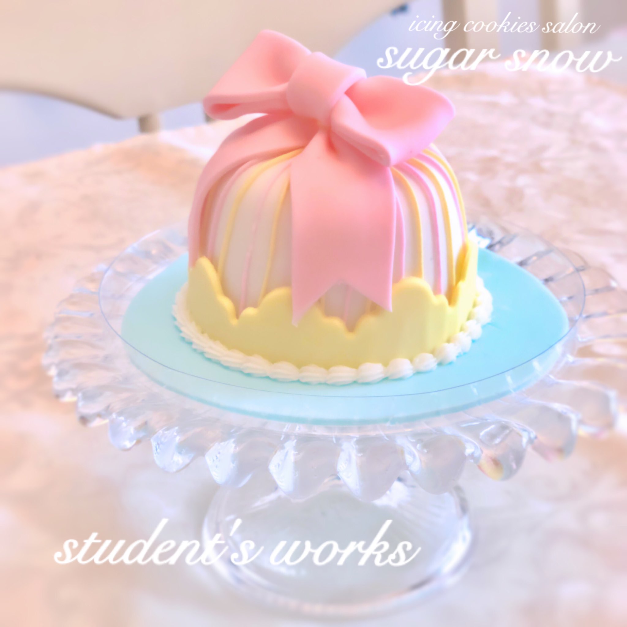 Uzivatel Sugar Snow Creamy Cat Na Twitteru ॱ୨୧ॱ リボンのケーキ ॱ୨୧ॱ Created By My Student T Co 4eodfzfwuw アイシングクッキー ゆめかわ Sugarsnow シュガースノー ゆめかわいい