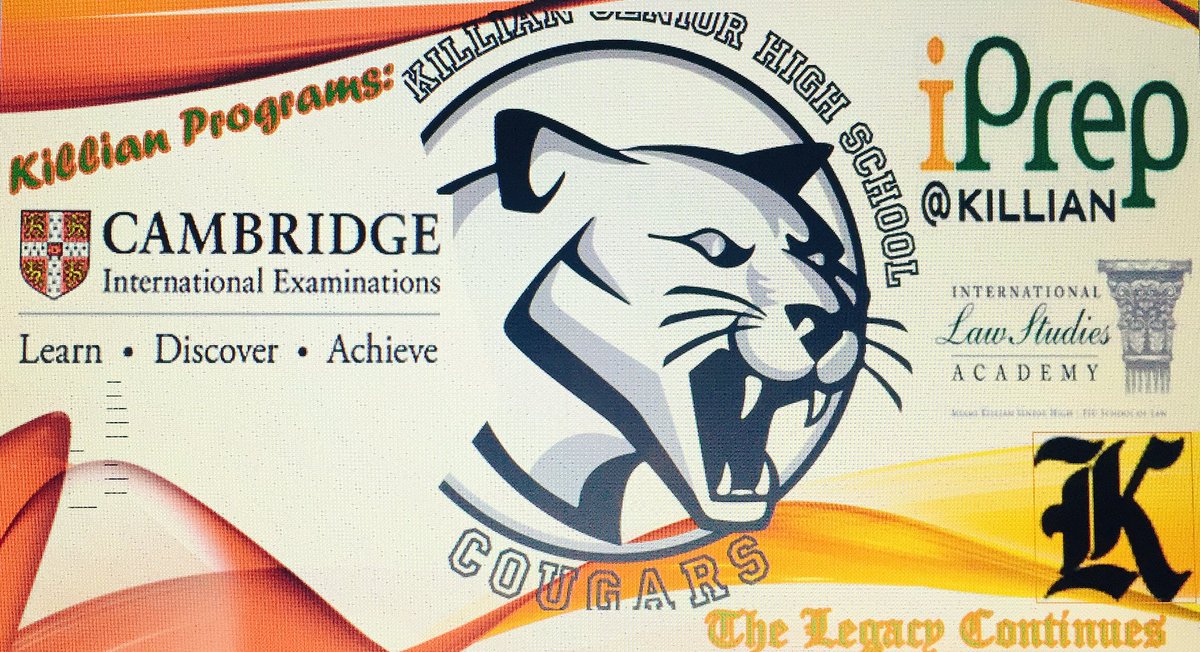 APPLY at KILLIAN - We are a Cambridge International School of Excellence offering 2 Magnet Programs: iPREP & LAW STUDIES #TheK #TheLegacyContinues #MagnetSchools #AICEdiploma #AutomaticBrightFutures #YourChoiceMiami @MiamiSup @MDCPSSouth @miamimagnets yourchoicemiami.org