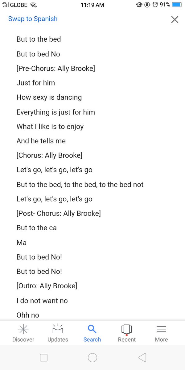 allygianceph's tweet photo. English translation of Vámonos ~google translate.
Ps: not sure if its right hahaha so can someone please translate this right? Hahahaha
#AllyBrooke #Allygiance #VamonosStreamParty #VamonosOUTNOW #VamonosLyricVideo @AllyBrooke https://t.co/EPxeUgqY3z