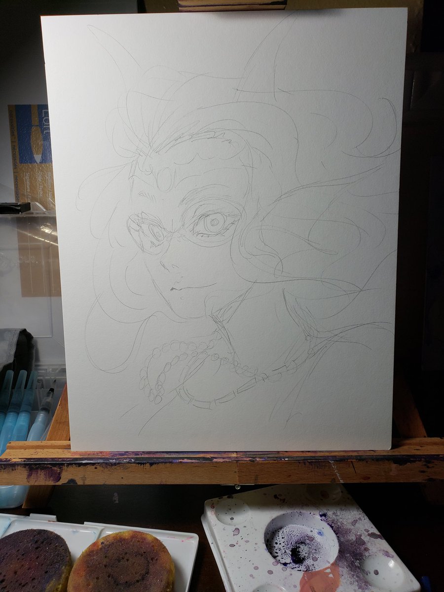 AAppariton's tweet photo. doing watercolor shit
here i am again being a fucking nerd
. here more Homestuck fanart even though ive been told i need to draw other things than this fandom i just cant XDDD

#watercolor #traditionalart #feferi #piexes #homestuck #FanArtFriday #workinprogress https://t.co/1ZFhZrGUwE