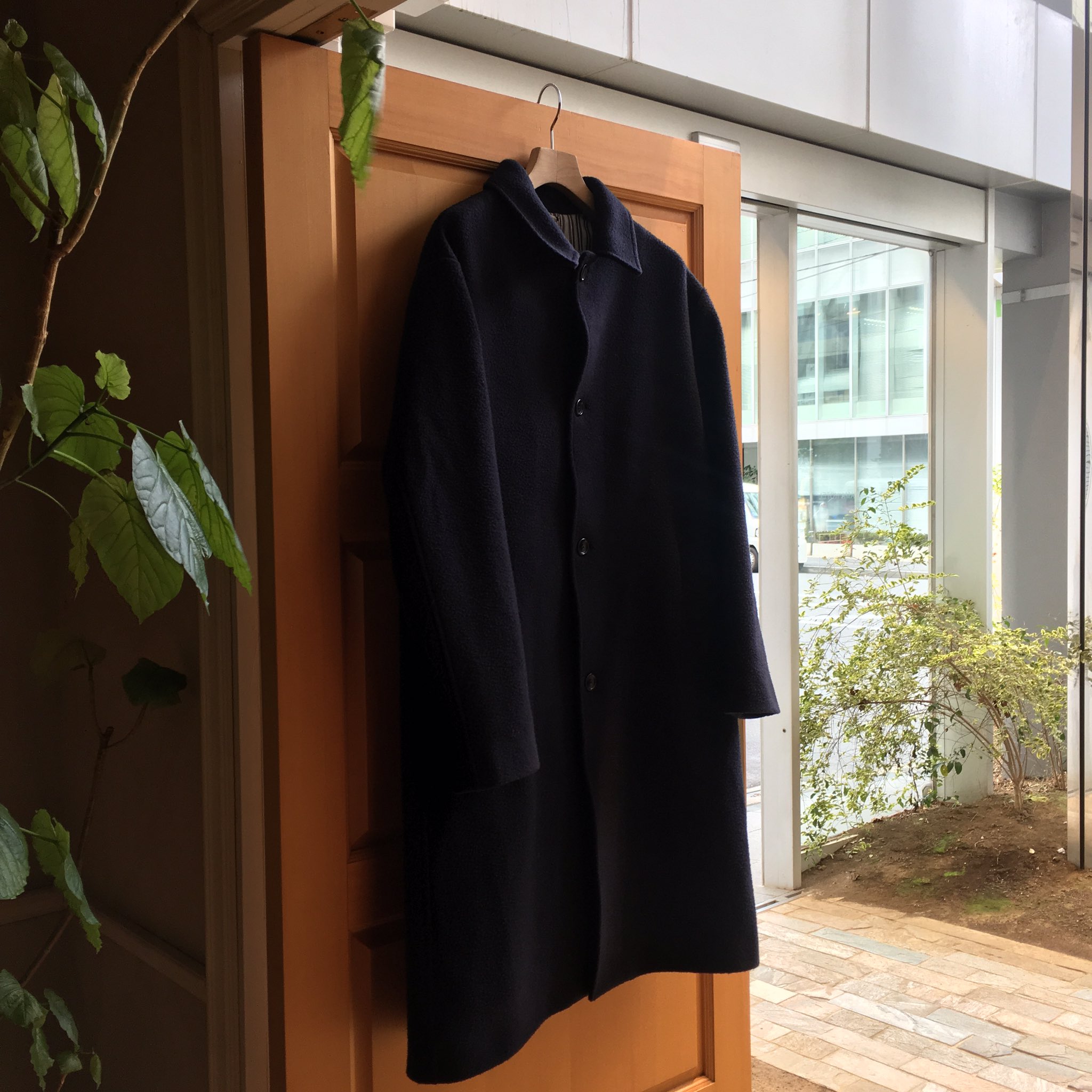 ANCOR “WOOL COAT for 1LDK” アンカー ウール コート ANCOR “WOOL COAT for 1LDK” ウールコートnavy