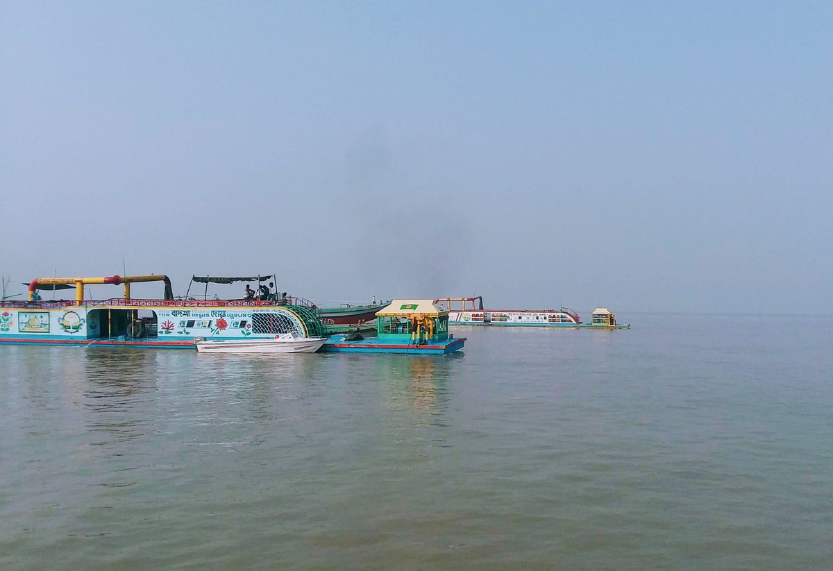 mohammadarju's tweet photo. .@enamul_mazid Any recent efforts made to explore overall ecological response to river #SandDredging in #Meghna basin? 

#RiverCommons #BayOfBengal https://t.co/T0nzK3fwiD