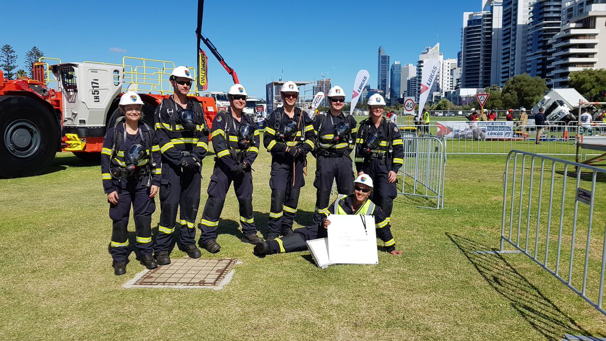 ausgoldindustry's tweet photo. AngloGold Ashanti's Tropicana #EmergencyResponse team were ready for anything at today's Readiness Scenario @MERCinPerth! See more @ausgoldindustry members in action in Langley Park. #mercinperth #merc2018 #ERT #gold #goldmining https://t.co/KoYLTsybsb