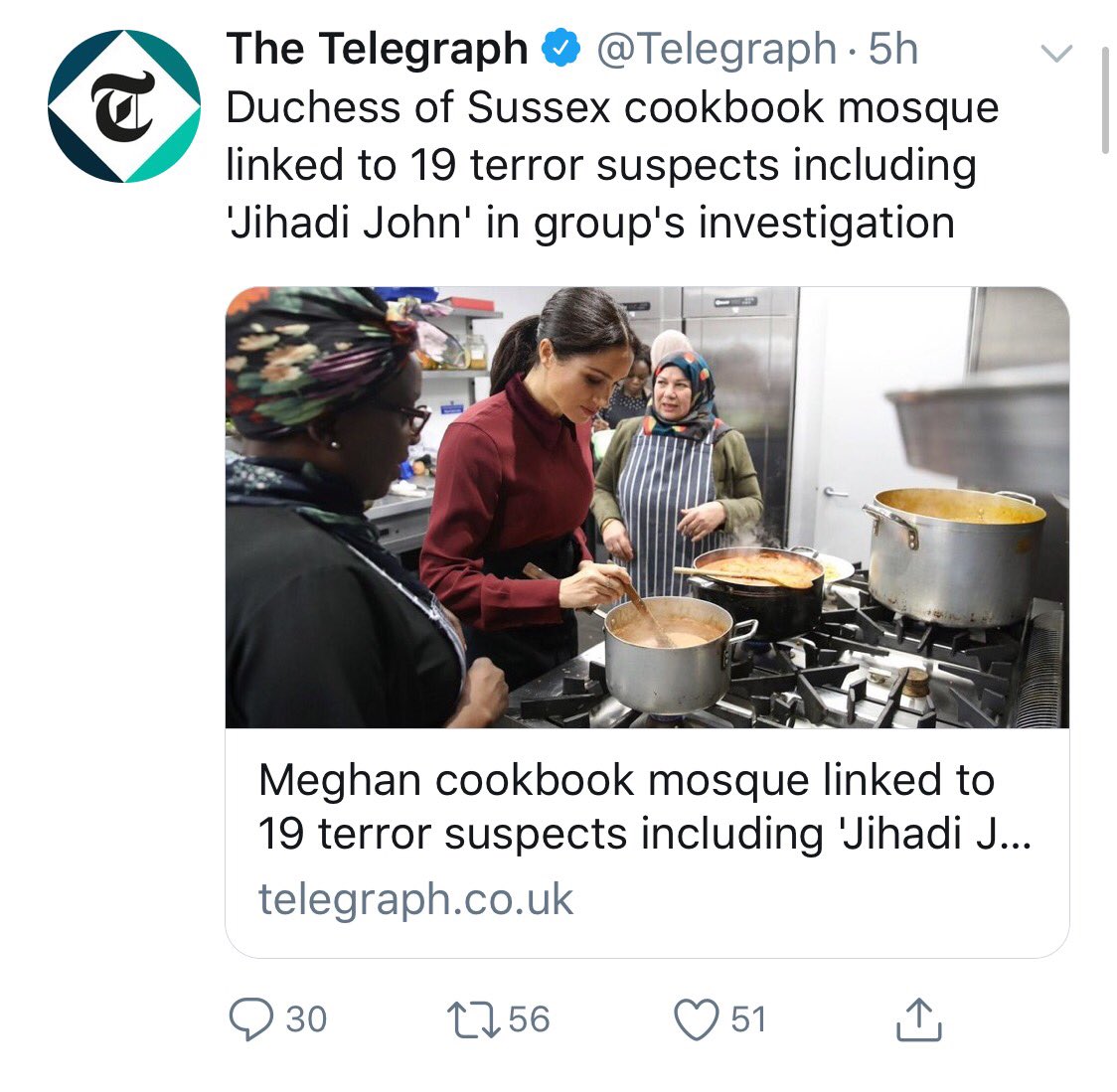 Celeste_SPT's tweet image. Bravo @Telegraph for the inflammatory &amp;amp; misleading headline that’s emboldened bigots to cast aspersions over vulnerable #Grenfell survivors &amp;amp; the whole #HubbCommunityKitchen project. 

No radicalisation happened inside the mosque &amp;amp; elders expelled the men - but clickbait, right?