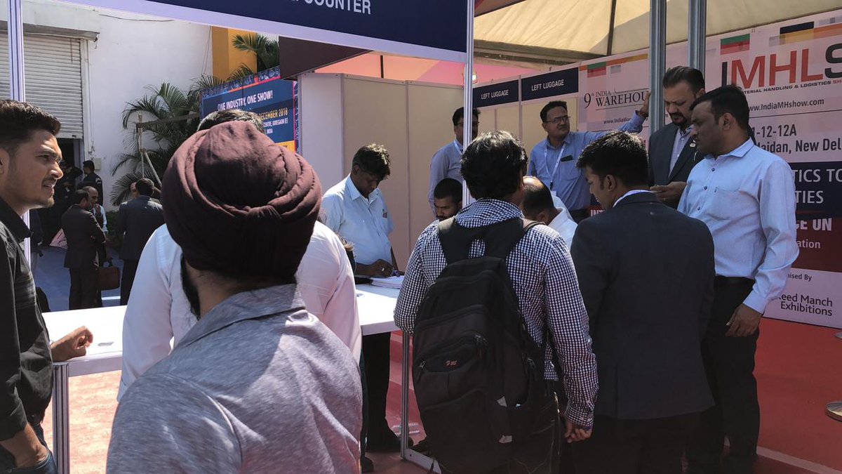 IWLS2018's tweet photo. Join us today at Western India’s biggest exhibition on #warehousing #logistics #supplychain #materialhandling &amp; #packaging, @IWLS2018, Nov 23-25 at Auto Cluster. REGISTER NOW to visit at https://t.co/rkVyT7Y16d or call 9873491071 for more details. https://t.co/wlrHrjMlRI