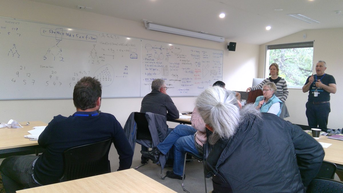JuggleAnt's tweet photo. Doing some weekend maths at #MathsCraft. Watching @poncita and @apharradine in action! https://t.co/Sehtmq4DgK