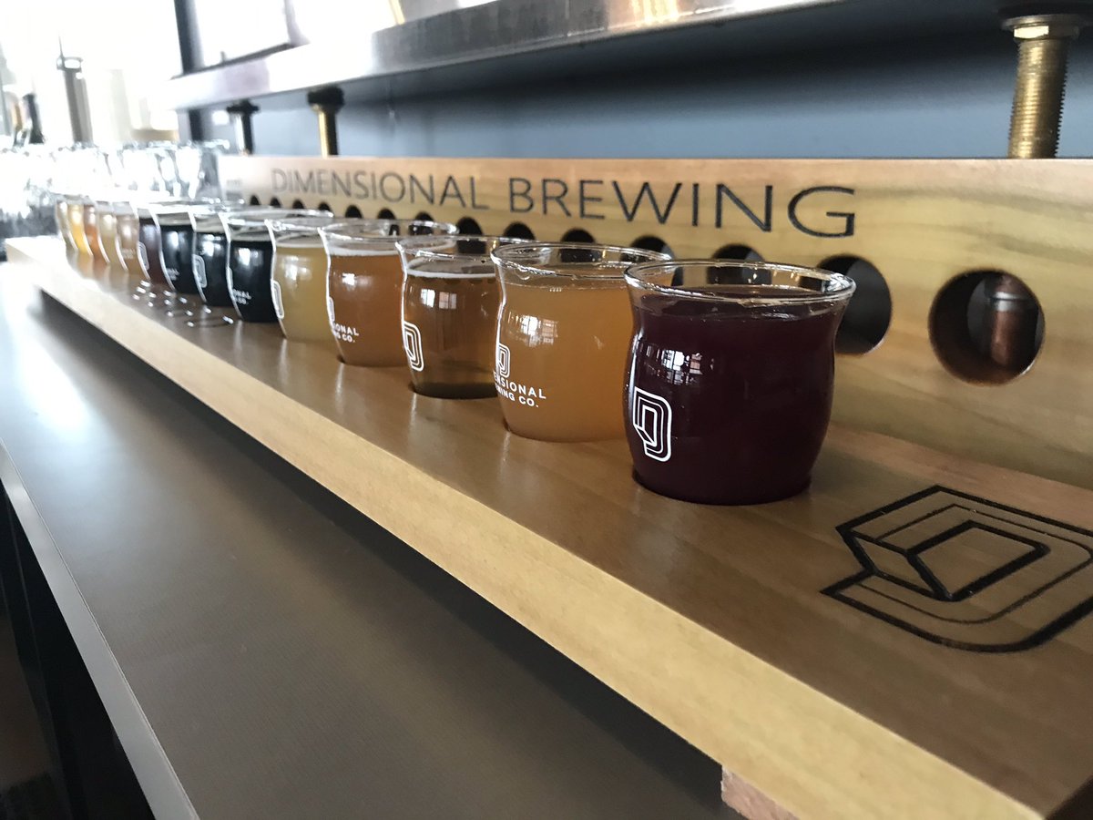 DimensionalBeer's tweet photo. Yes we Did!!!!
Introducing the World’s Biggest Flight, “The Big D”...
#GetTheD #OnlyAtDimensional https://t.co/MiaBEDN16U