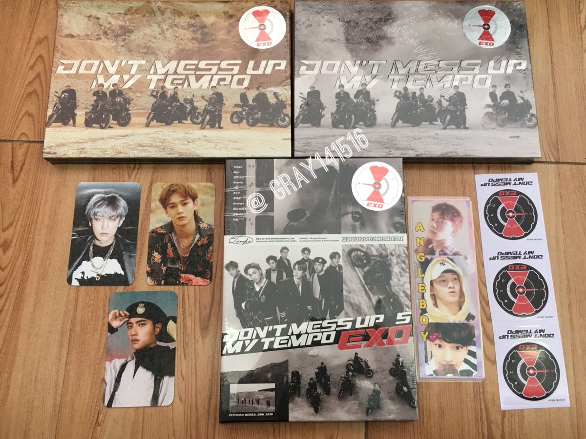 Gray141516's tweet photo. @THEWARFOREXO4G ได้รับอัลบั้มแล้วนะคะ ห่อมาดีมาก อัลบั้มปลอดภัยทุกอัน ของแถมน่ารักมาก ถ้ามีรอบหน้าอีกจะมาซื้ออีกนะคะ #EXO2M_Album https://t.co/jVdTPfAwvR