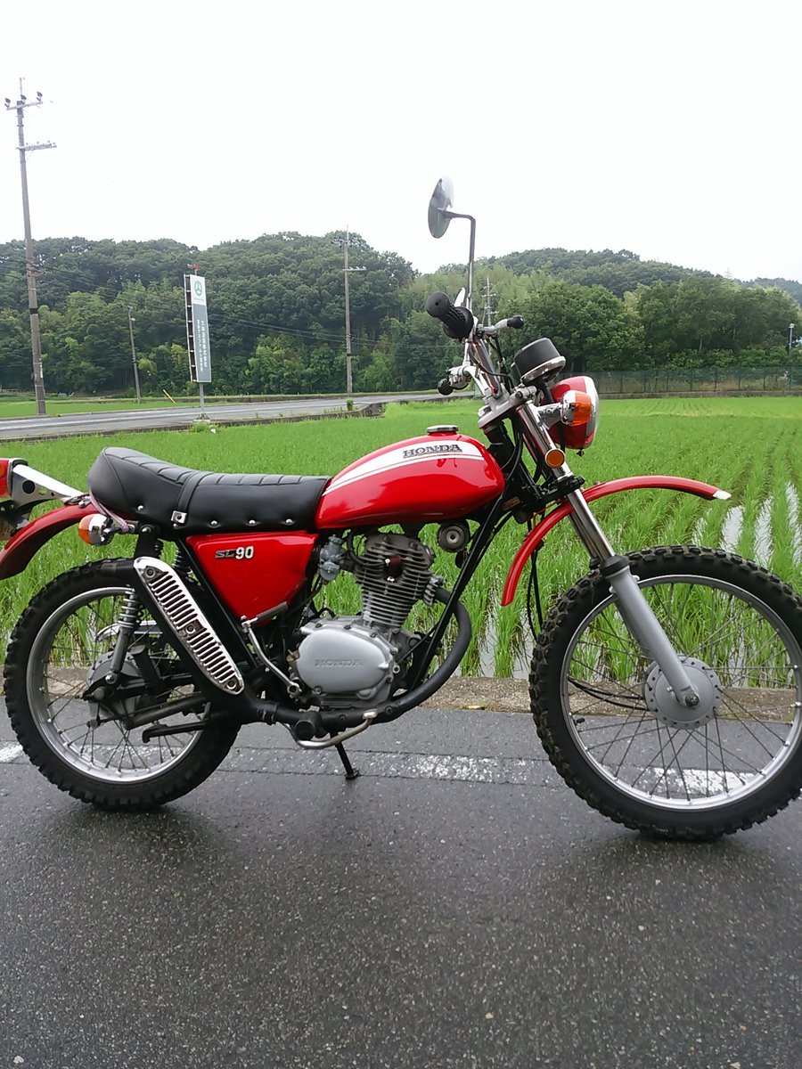 みけらん Pa Twitter ホンダ ベンリイsl90 Cb50系の縦型エンジンを積んだ 優雅なデザインの原付オフ車 今の技術でもう一回こういうバイク出したら売れないかな